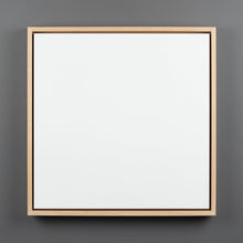 Load image into Gallery viewer, Beech Floating Frame with Primed Art Board - Square/Rectangle
