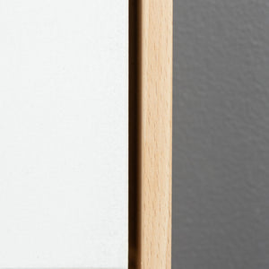 Beech Floating Frame with Primed Art Board - Square/Rectangle