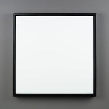 Load image into Gallery viewer, Satin Black Floating Frame with Primed Art Board - Square/Rectangle
