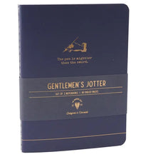 Load image into Gallery viewer, Gentlemen&#39;s Jotter - Set of 2 Notebooks
