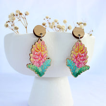 Load image into Gallery viewer, Stray Leaves Wooden Earrings - Various Designs
