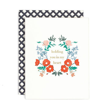 Holding You in My Heart - Greeting Card