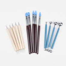 Load image into Gallery viewer, Polymer Clay Stylus Tool 14 Piece Set
