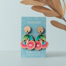 Load image into Gallery viewer, Stray Leaves Wooden Earrings - Various Designs
