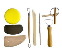 Load image into Gallery viewer, 8 pc Clay Tool Kit
