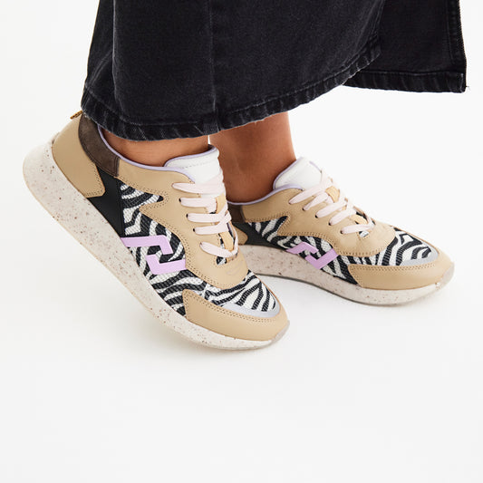 Rollie Nation Weekender Neutral Zebra
