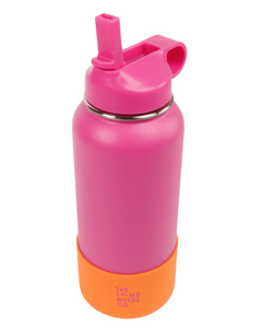 Double Walled SS Water Bottle 1lt Assorted Colours