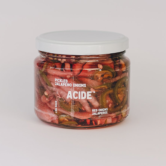 ACIDE Pickled Jalapeno Onions 280g