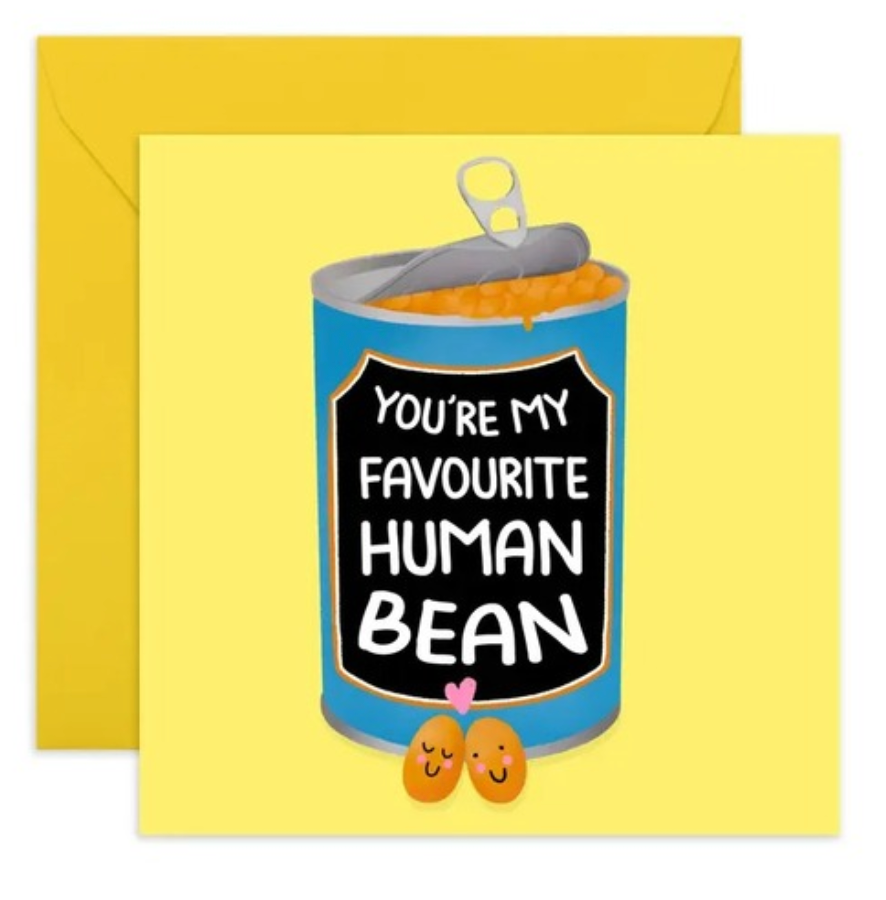 Favourite Human Bean - Card
