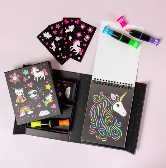 Neon Colouring Set - 2 Themes Available