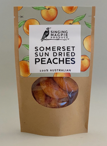 Somerset Sun Dried Peaches - 100g