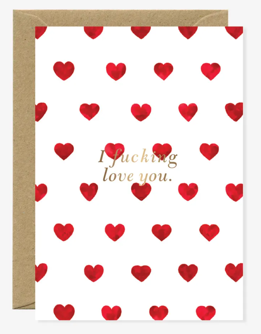 Greeting Card - F**k I Love You