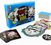 Load image into Gallery viewer, Karate Cats &amp; Kung Fu Dogs Card Game
