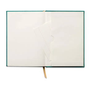 Hardcover Soft Suede Journal with Pocket - 2 Colours