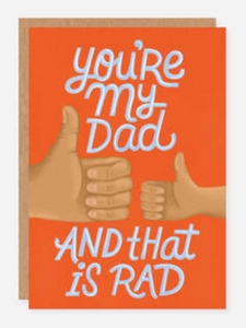 Greeting Card - Rad Dad