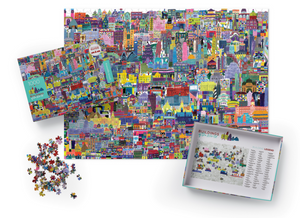 Buildings of the World - 1000 piece Puzzle
