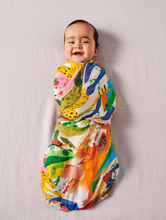 Load image into Gallery viewer, All Creatures Great &amp; Small Bamboo Baby Swaddle
