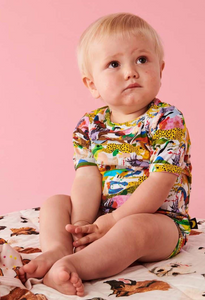 All Creatures Great and Small Organic SS Romper