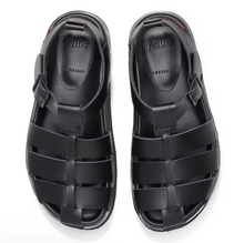 Load image into Gallery viewer, Ace Fisherman Sandal All Black

