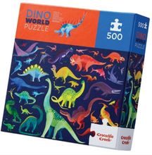 Load image into Gallery viewer, Family Puzzle - 500 pieces - Dino World
