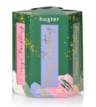 Load image into Gallery viewer, Mini Triangle Bon Bon Gift Box - Green Christmas - Hand Creams
