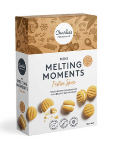 Charlie's Mini Melting Moments - 100g Box - 2 Flavours