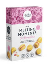 Load image into Gallery viewer, Charlie&#39;s Mini Melting Moments - 100g Box - 2 Flavours
