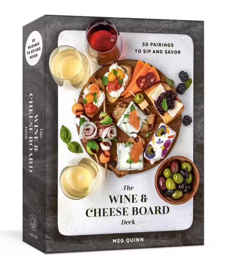 The Wine and Cheese Board Deck : 50 Pairings to Sip & Savour