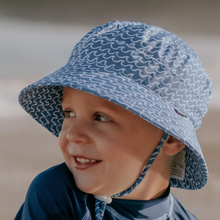 Load image into Gallery viewer, Kids Classic Swim Bucket Beach Hat - Tide
