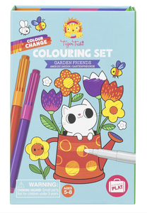 Colour Change Colouring Set - Garden Friends