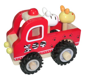 Wooden Zoo Truck