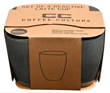 Load image into Gallery viewer, Coffee Culture Reactive Latte Cup - Available in 2 Colours
