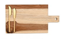 Load image into Gallery viewer, Acacia Paddle Board Cheese Set
