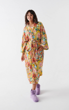 Load image into Gallery viewer, Abundance Marigold Terry Bath Robe - One Size
