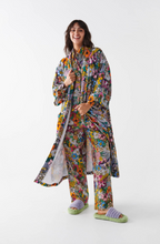 Load image into Gallery viewer, Bliss Floral Terry Bath Robe - One Size
