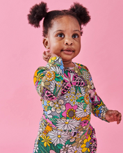 Load image into Gallery viewer, Bliss Floral Organic LS Romper
