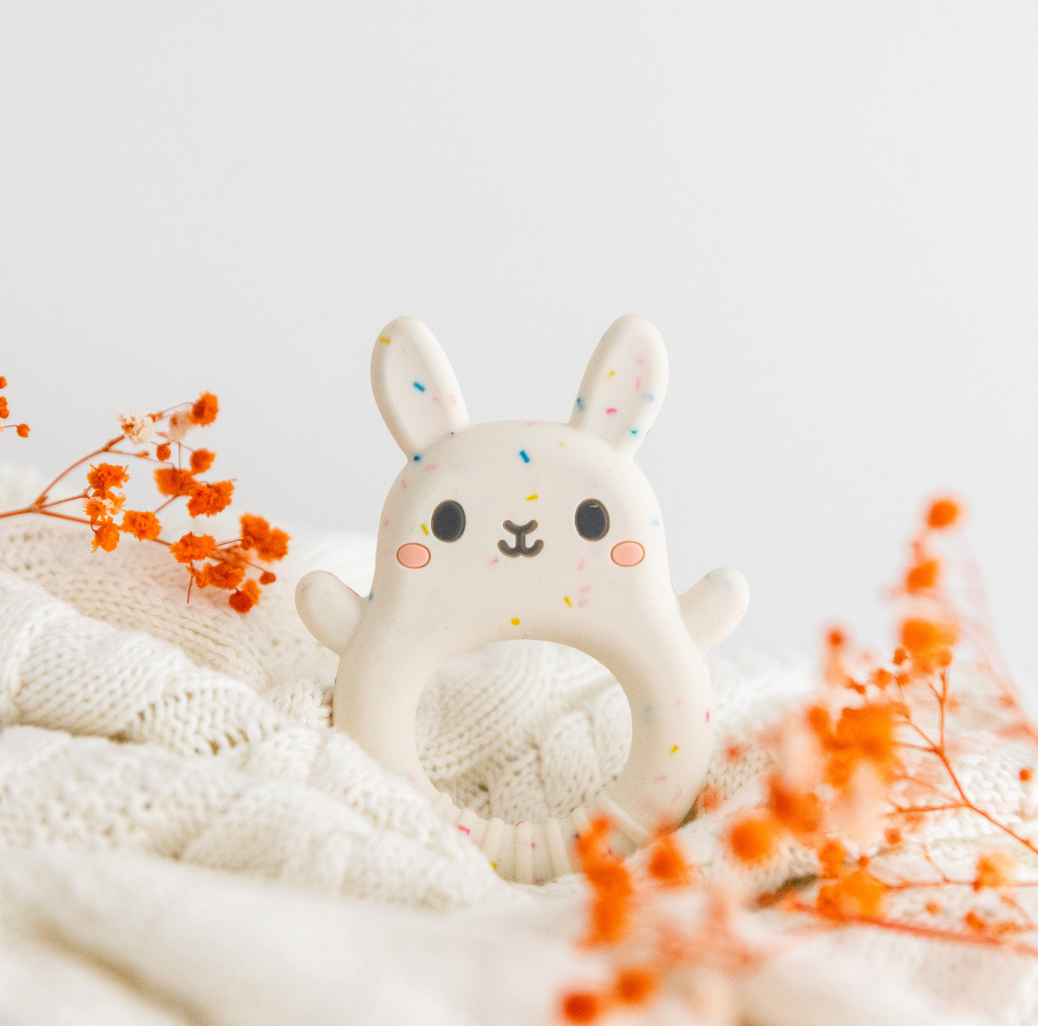Silicone Teether - Bunny – ROGUE BEAR