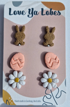 Load image into Gallery viewer, Love Ya Lobes Easter Studs Triple Packs
