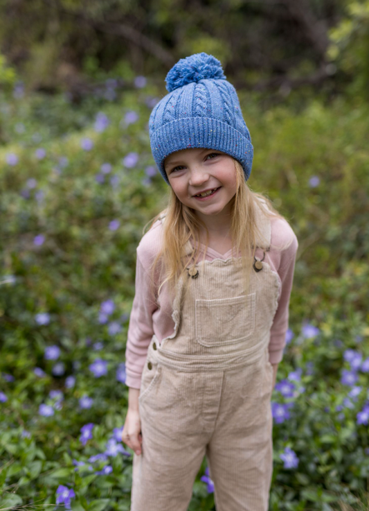 Alps Beanie - Blue Speckle