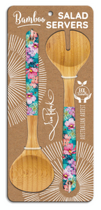 Lisa Pollock Bamboo Salad Servers