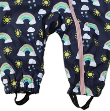 Load image into Gallery viewer, Sunshine &amp; Rainbows Rain Suit - 2 Colour Options
