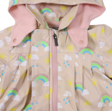 Load image into Gallery viewer, Sunshine &amp; Rainbows Rain Coat - 2 Colour Options
