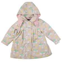 Load image into Gallery viewer, Sunshine &amp; Rainbows Rain Coat - 2 Colour Options
