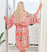Load image into Gallery viewer, Kimono Robe - Flower Patch - Size L/XL
