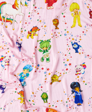 Load image into Gallery viewer, Kip&amp;Co X Rainbow Brite Star Shower Bamboo Baby Swaddle

