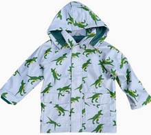 Load image into Gallery viewer, T-Rex Rain Coat - 2 Colour Options
