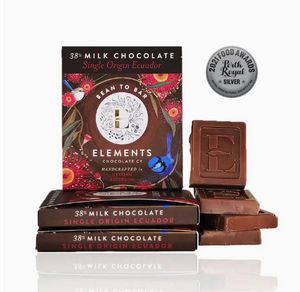 38% Creamy Ecuadorian Milk Chocolate 80g