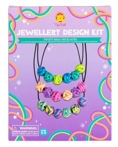 Jewellery Design Kit - Twisty Beads Necklace