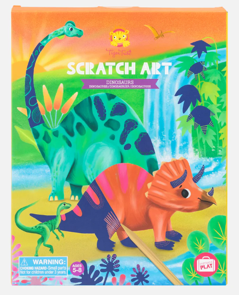 Scratch Art - Dinosaurs