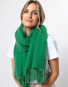 Scarf - Two Tone Emerald